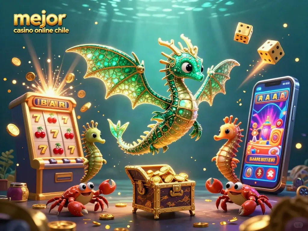 Conoce el mejor casino online Chile, disfrutando de una máquina tragamonedas explosiva y tesoros dorados.