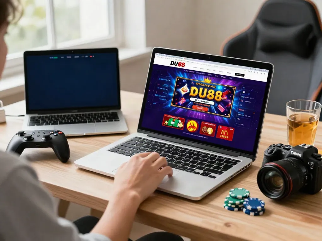The online gambling experience at DU88 with interactive games and user engagement.