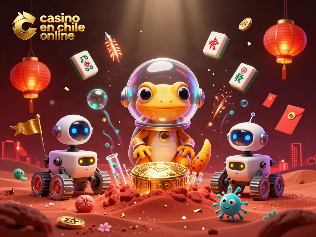 Disfruta del casino en chile online con una temática vibrante y personajes únicos en la ilustración