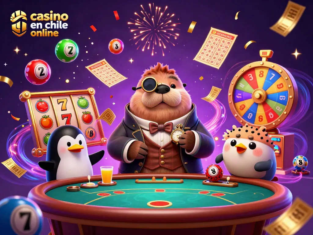 Juega en el casino en chile online con tragamonedas y giros gratis en una animación vibrante