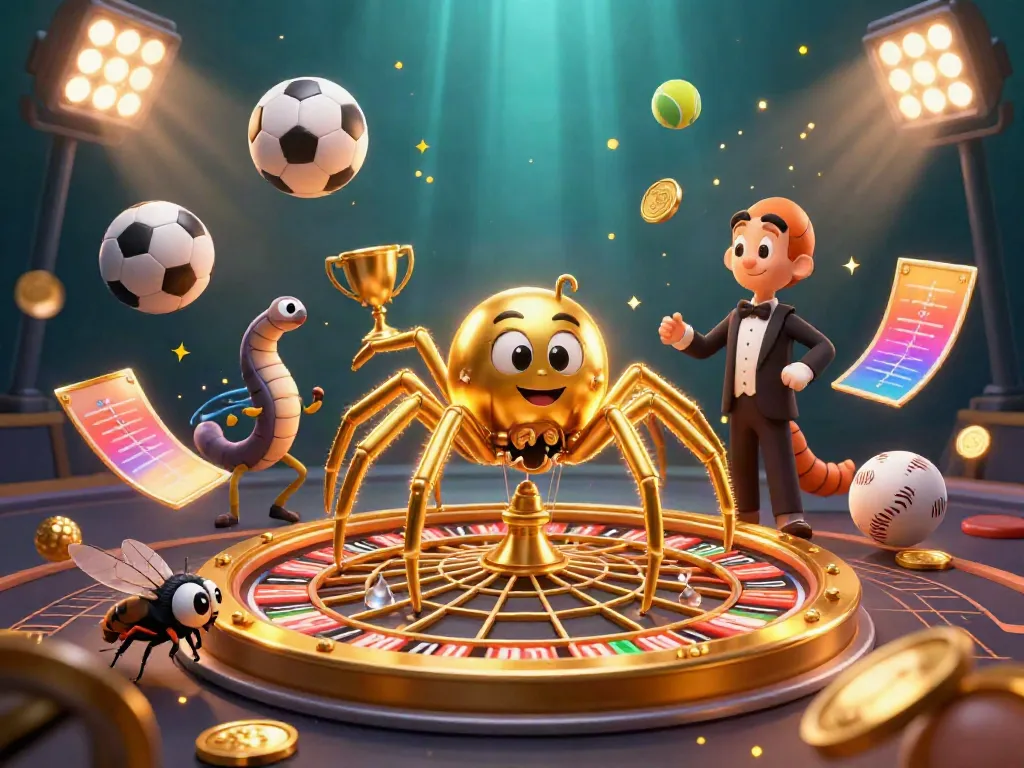 Experience exhilarating gaming at sin88tg with a lively 3D roulette-themed scene featuring dynamic characters and vibrant elements.