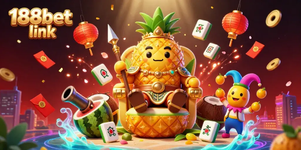 Engage with exciting games at 188bet link, featuring vibrant characters and casino-style elements.