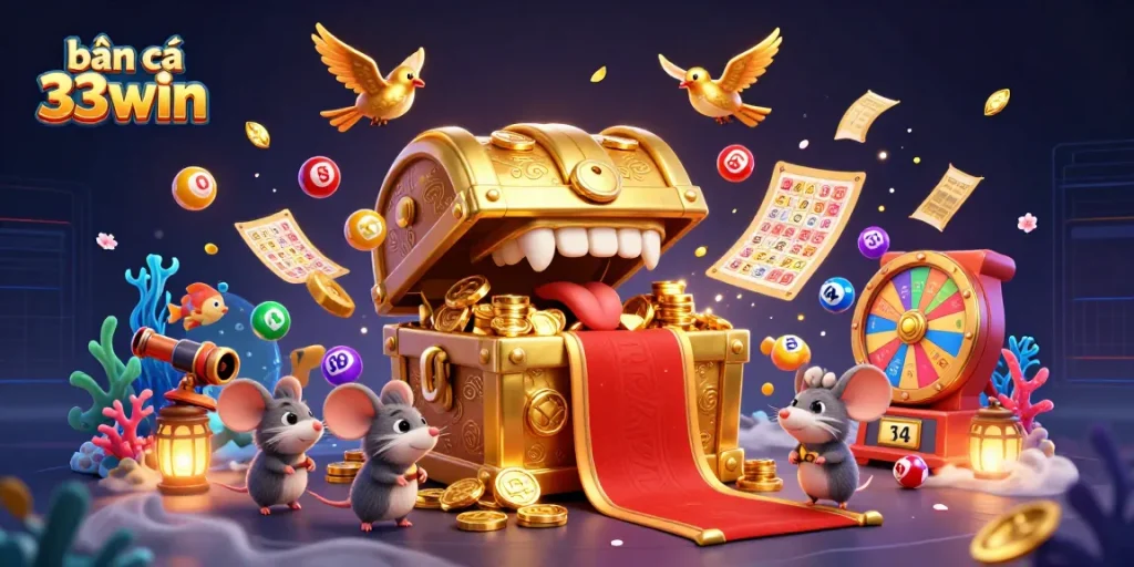 Bơi cá 33win offers thrilling underwater action, with vibrant creatures and fishing game dynamics.