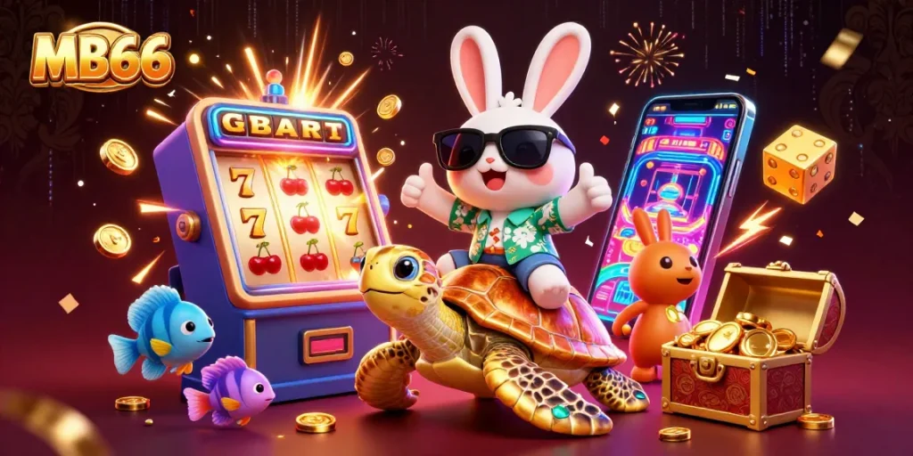 Win exciting jackpots at MB66 with engaging 3D gaming experiences and vibrant themes.